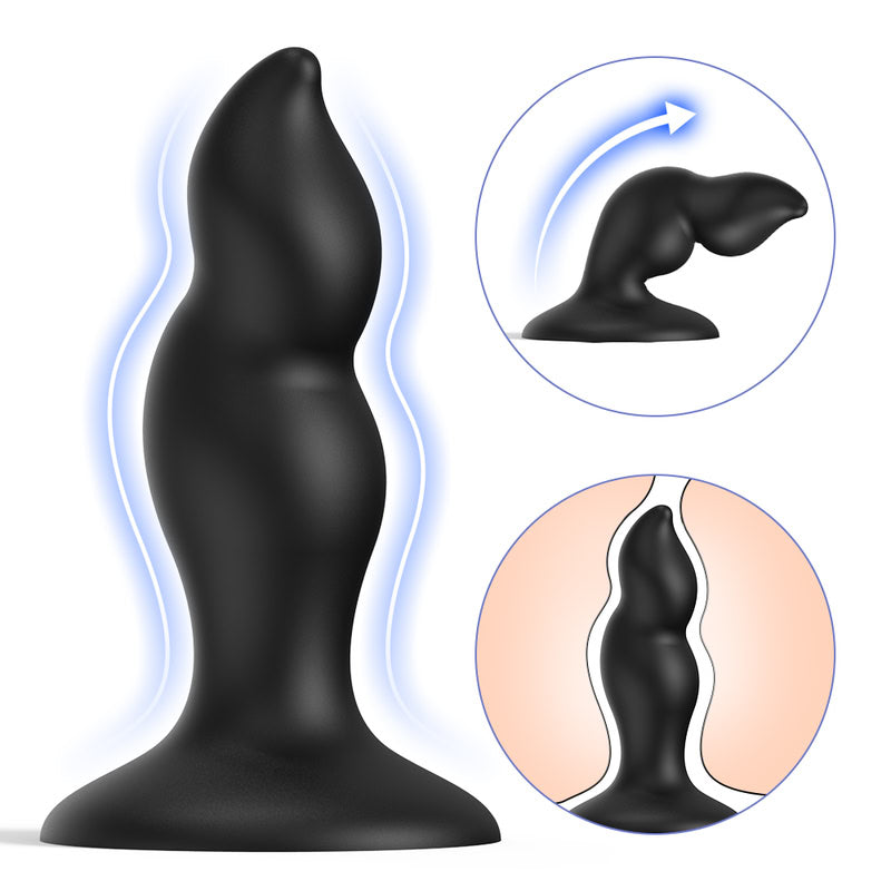 Large Liquid Silicone Butt Plug  Fizzglow