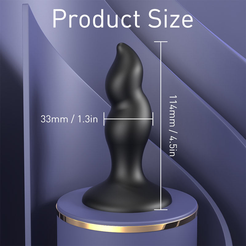 Large Liquid Silicone Butt Plug  Fizzglow