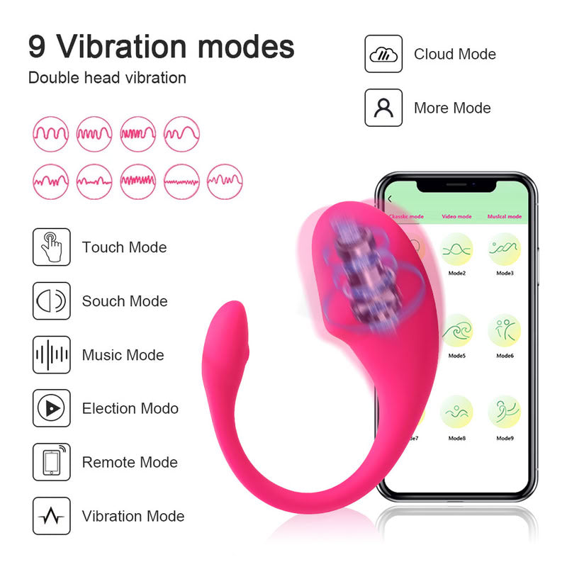 Little dolphin Wearable Bluetooth  Bullet Vibrator  Fizzglow
