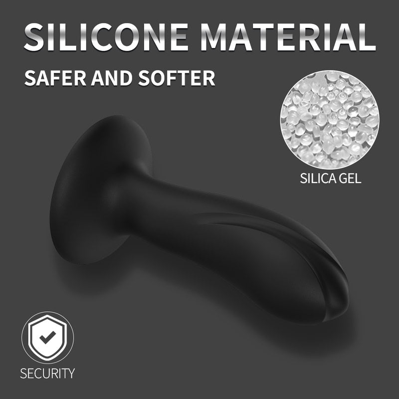Long Liquid Silicone Butt Plug  Fizzglow