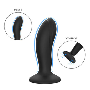 Long Liquid Silicone Butt Plug  Fizzglow