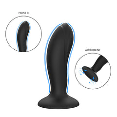 Long Liquid Silicone Butt Plug  Fizzglow