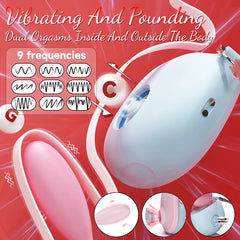 LoveBag 3-in-1 Clitoral Suction Vibrator & Wearable Love Egg Kit  Fizzglow