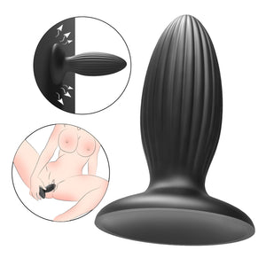 Medium Large Liquid Silicone Butt Plug  Fizzglow