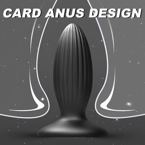 Medium Large Liquid Silicone Butt Plug  Fizzglow