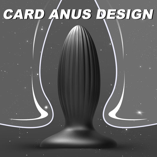 Medium Large Liquid Silicone Butt Plug  Fizzglow