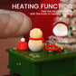 Fizzglow Melt Clitoral Suction Vibrator for couples made with premium red and white body-safe silicone.