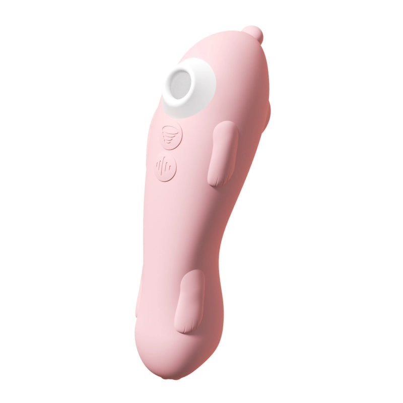 "Misty Pet" App-Controlled Suction & Licking 2-in-1 Massager  