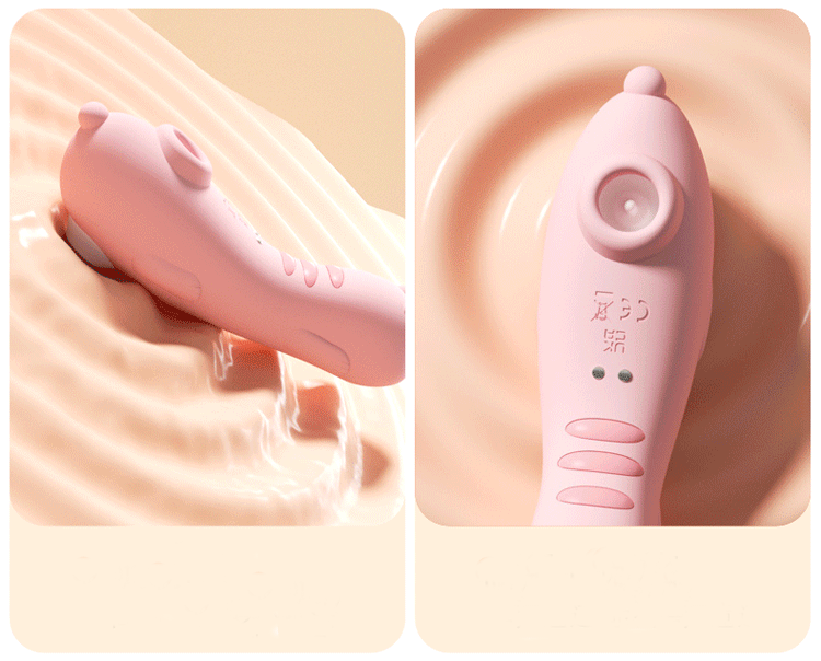 "Misty Pet" App-Controlled Suction & Licking 2-in-1 Massager  
