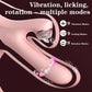 Omni-Pleasure 3-in-1 Rabbit Vibrator - Thrusting, Rotating & Suction Kit  Fizzglow