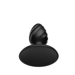 Onyx Orb Wide Liquid Silicone Butt Plug  Fizzglow