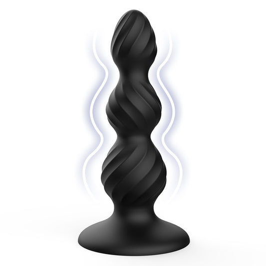 Onyx Titan Extra Large Liquid Silicone Butt Plug - Extreme Girth  Fizzglow