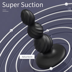 Onyx Titan Extra Large Liquid Silicone Butt Plug - Extreme Girth  Fizzglow