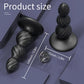 Onyx Titan Extra Large Liquid Silicone Butt Plug - Extreme Girth  Fizzglow