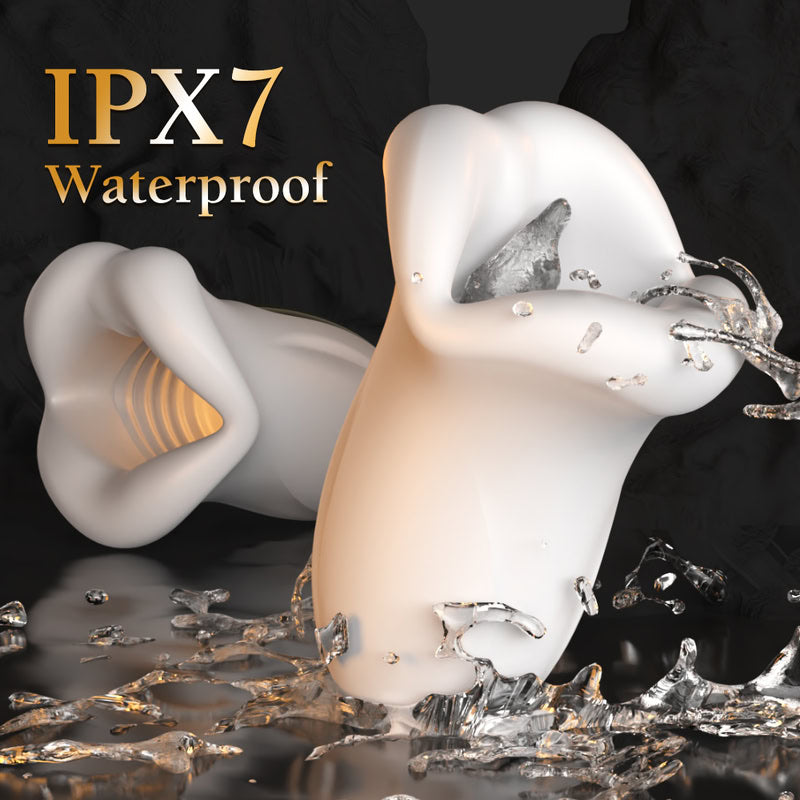 Oral Simulator Glans Trainer Vibrator  Fizzglow