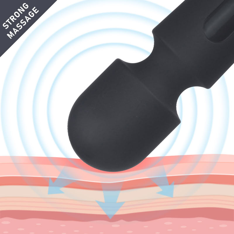 Pelo Rechargeable Wand Massager  Fizzglow