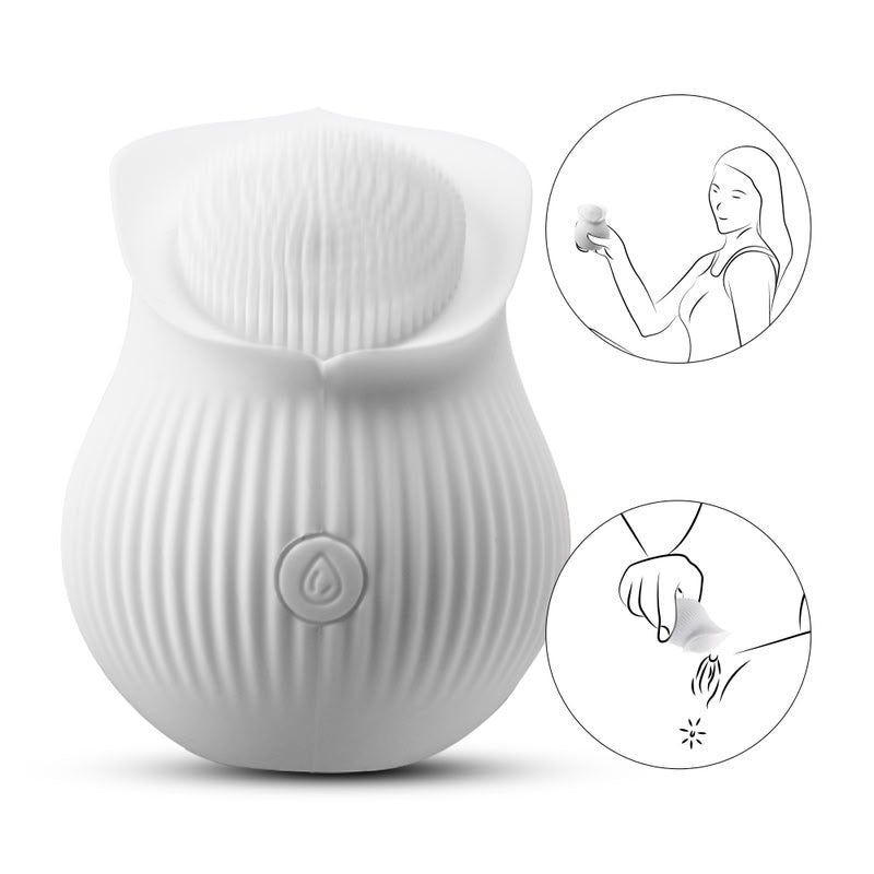 Pleasure Rose Clitoral Stimulator  Fizzglow