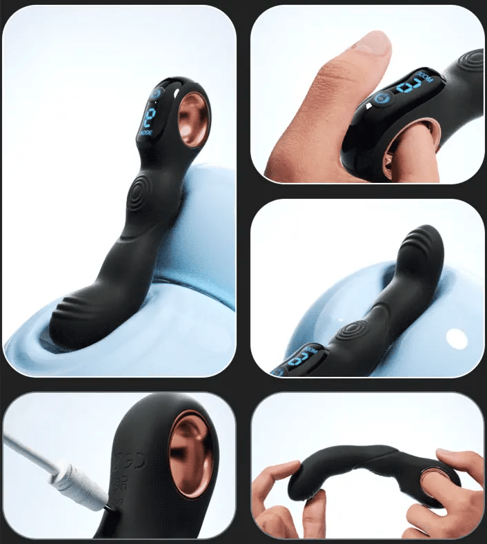 Prostate & Sphincter Vibrator with Interactive App  