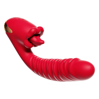 Pulse-Reach Triple-Point Rabbit: 9-Mode Thrusting & Warming App-Controlled Massager??