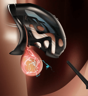 Pulse-Tech Male Trainer: Dual-Control E-Stim Chastity Cage  