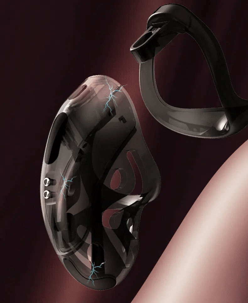Pulse-Tech Male Trainer: Dual-Control E-Stim Chastity Cage  