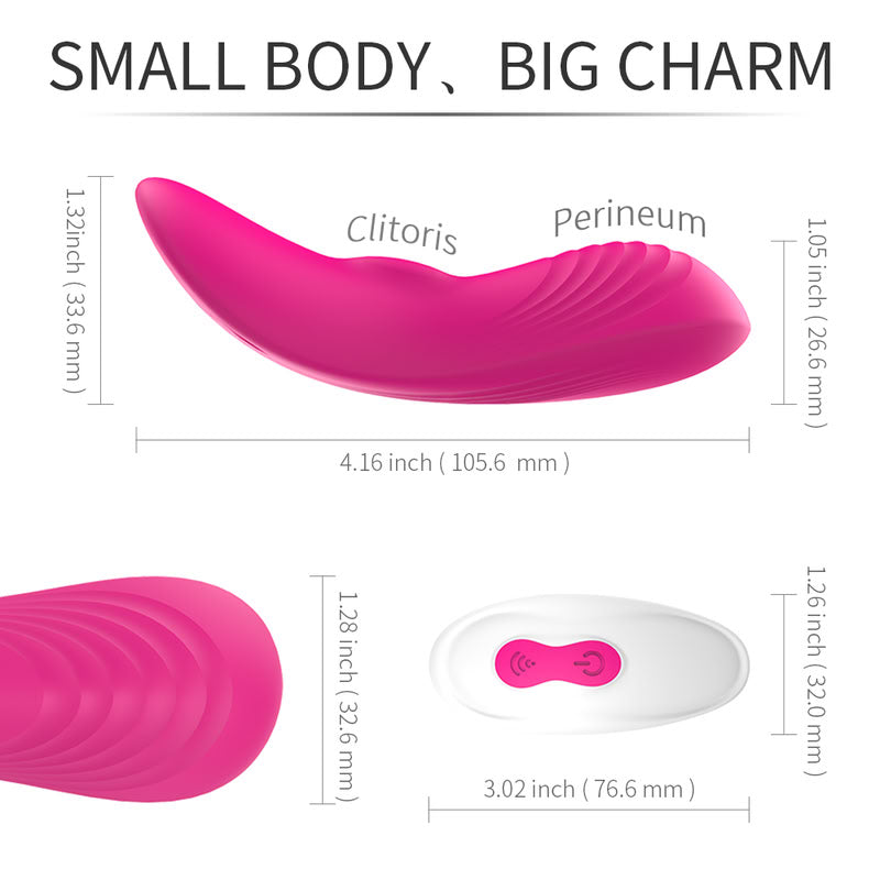 Rechargeable Vibrating Panty With Remote Control  Fizzglow