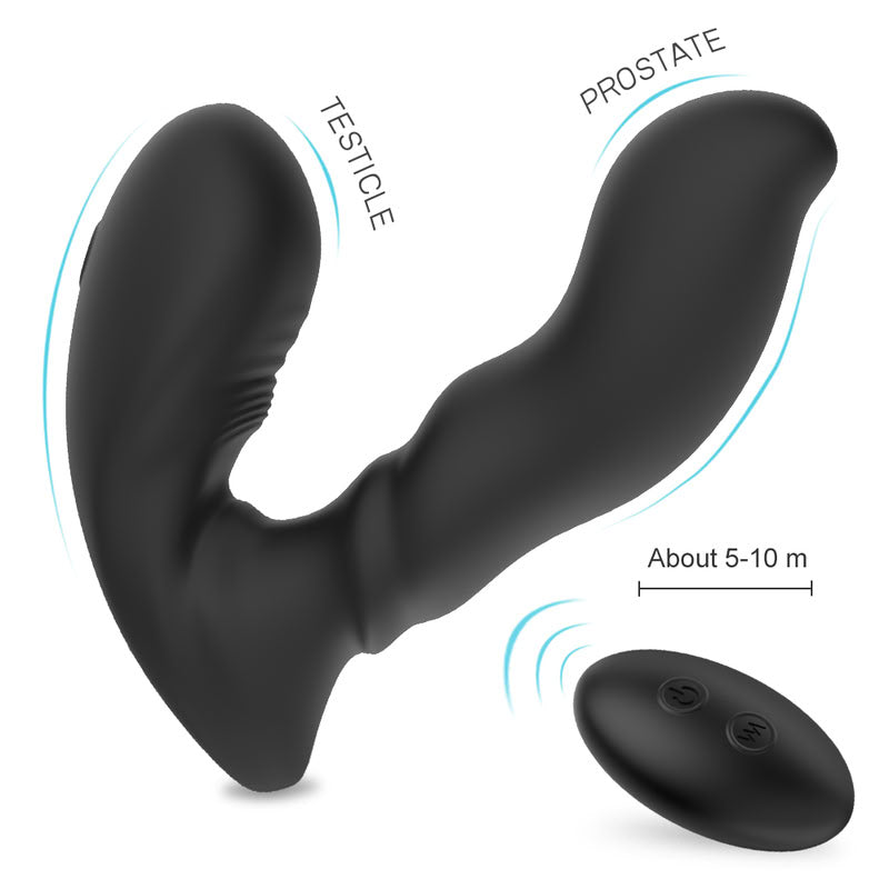 Remote Control G-Spot Prostate Stimulator  Fizzglow