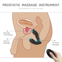 Remote Control G-Spot Prostate Stimulator  Fizzglow