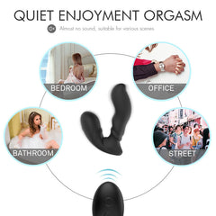 Remote Control G-Spot Prostate Stimulator  Fizzglow