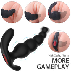 Ripple Effect Ribbed Prostate Massager  Fizzglow