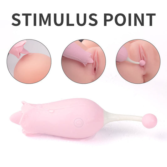 Rose Clit G-Spot Stimulator  Fizzglow
