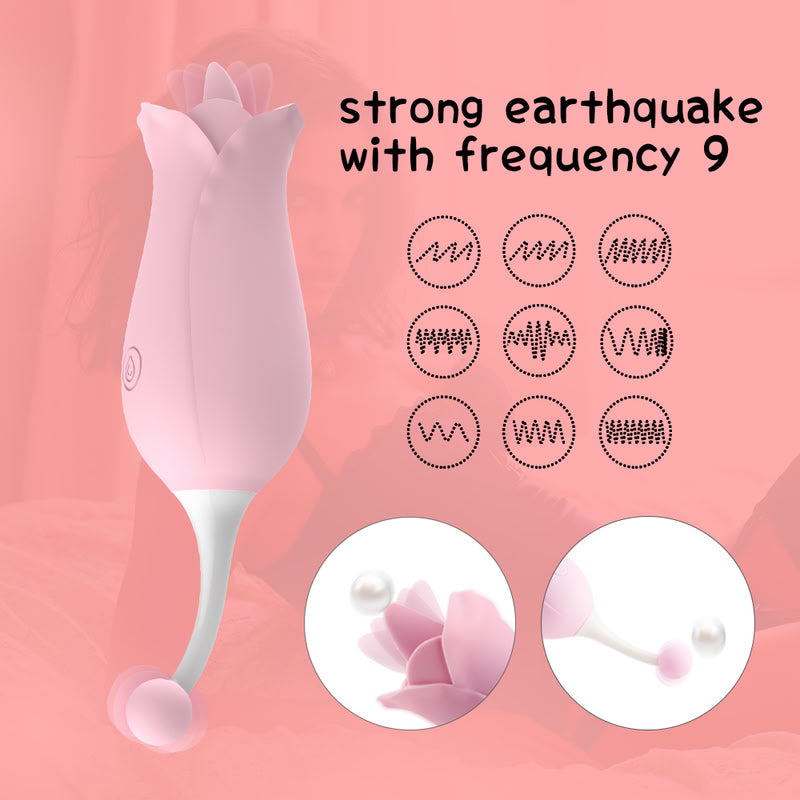Rose Clit G-Spot Stimulator  Fizzglow