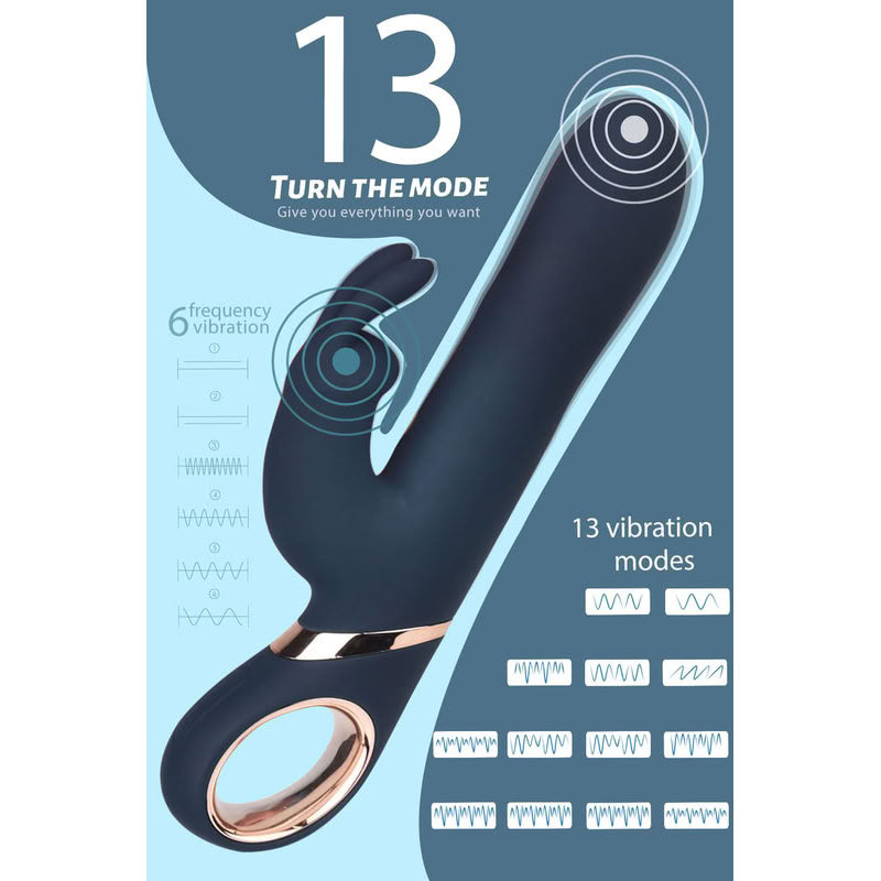 Scarlett Rechargeable Midnight Rabbit  Fizzglow