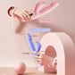 Pink SilkRipple G-Spot Rabbit Vibrator with thrusting and LCD display