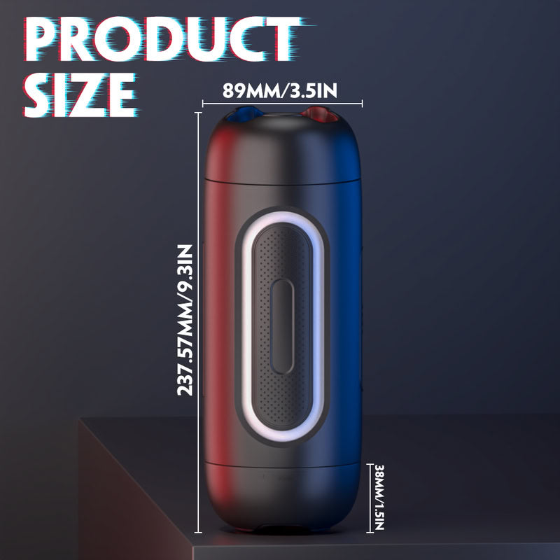 Speaker Design Discreet Male Masturbator  Fizzglow