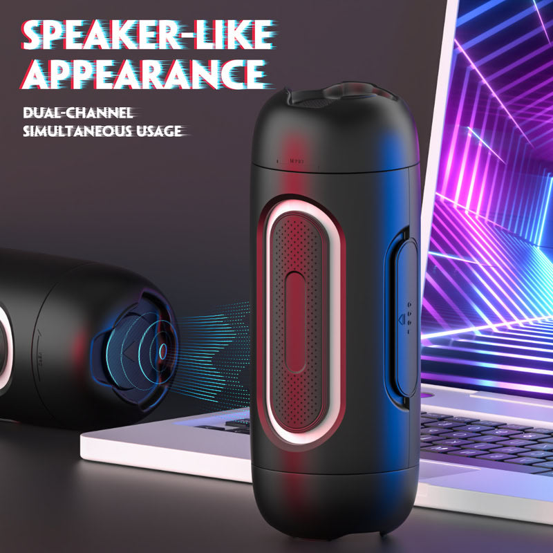 Speaker Design Discreet Male Masturbator  Fizzglow