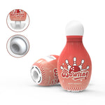 Strike Zone Bowling Pin Style Pocket Pussy - Discreet Male Masturbator  Fizzglow
