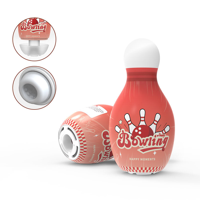 Strike Zone Bowling Pin Style Pocket Pussy - Discreet Male Masturbator  Fizzglow