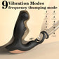 Fizzglow Surge 3-in-1 Prostate Massager and Anal Vibrator with Penis Ring