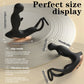 Fizzglow Surge 3-in-1 Prostate Massager and Anal Vibrator with Penis Ring