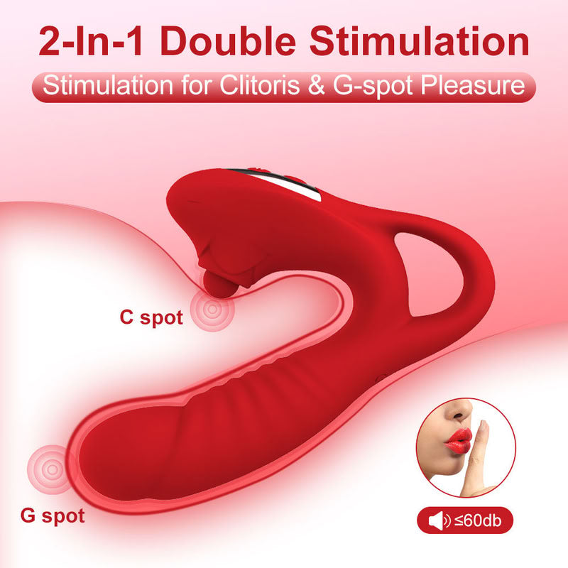 Thumping and Thrusting Dual Stimulating Rabbit  Fizzglow