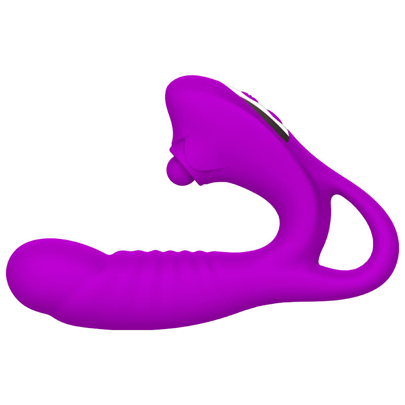 Thumping and Thrusting Dual Stimulating Rabbit  Fizzglow