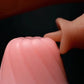 Titan Silk: 9-Speed Heated Dildo & Remote Oral Stim  