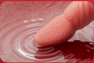 “Velvet Lick" Oral Simulator - 7-Mode Tongue Vibrator with Textured G-Spot Penetration  