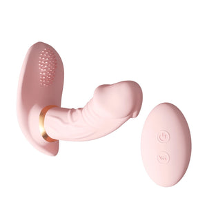 Vespera - Wearable App-Controlled G-Spot Massager: Triple-Motor Synchronized 360° Stirring & Clitoral Pulse  