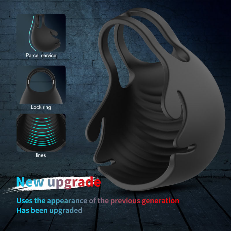 Vibrating Cock and Ball Ring Stimulator  Fizzglow