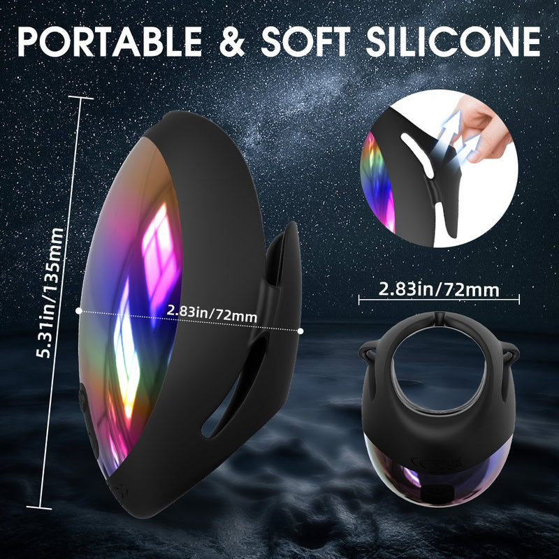 Vibrating & Tapping Glans Trainer for Stamina  Fizzglow