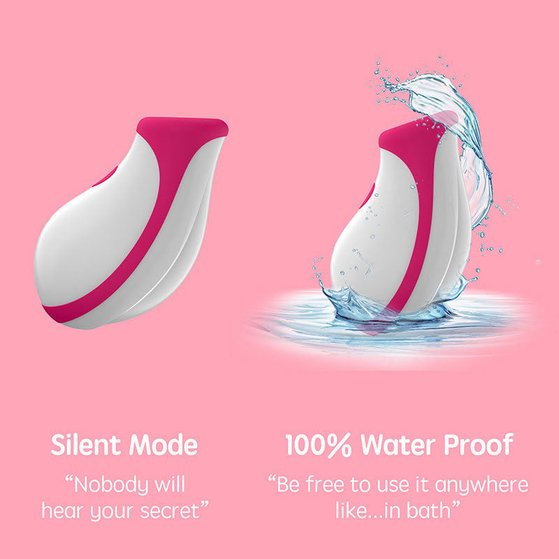 White Swan Clitoral Stimulator  Fizzglow