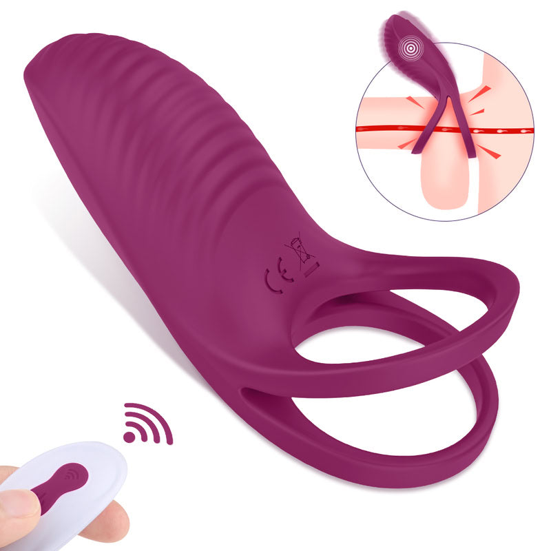Wireless Climax Remote Control Cock Ring  Fizzglow