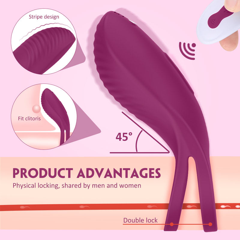 Wireless Climax Remote Control Cock Ring  Fizzglow